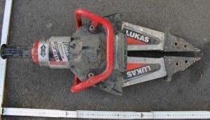 Spreizer, Hydraulikspreizer, Einbrecherbande, Polizei