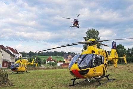 Schlimmer Brand in ziemetshausen, bei dem fünf Menschen teils lebensbedrohlich verletzt wurden.