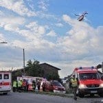 Brand mit schlimmen Folgen in Ziemetshausen, im Landkreis Günzburg, bei dem fünf Menschen teils lebensbedrohlich verletzt wurden.