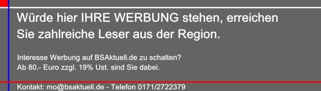 Werbung auf BSAktuell ist nicht teuer.