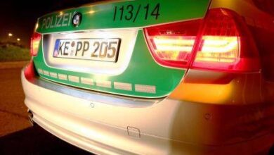 Polizeifahrzeug Polizei Günzburg
