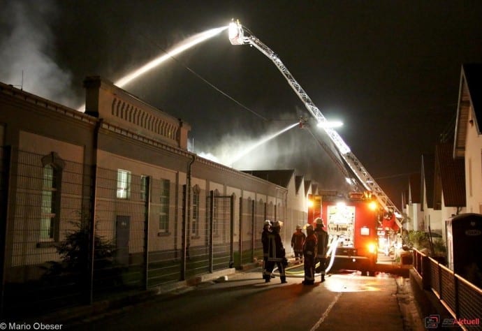 Vöhringen, Brand Vöhringen, Feuerwehr Vöhringen, Großbrand Wieland Vöhringen, Bsaktuell, Nachrichten