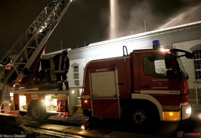 Vöhringen, Brand Vöhringen, Feuerwehr Vöhringen, Großbrand Wieland Vöhringen, Bsaktuell, Nachrichten