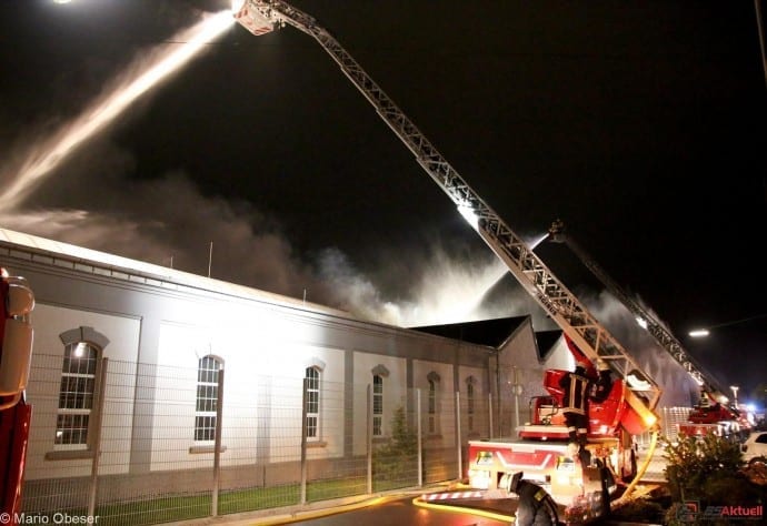 Vöhringen, Brand Vöhringen, Feuerwehr Vöhringen, Großbrand Wieland Vöhringen, Bsaktuell, Nachrichten