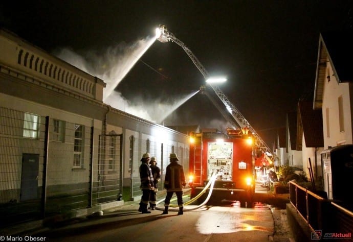 Vöhringen, Brand Vöhringen, Feuerwehr Vöhringen, Großbrand Wieland Vöhringen, Bsaktuell, Nachrichten