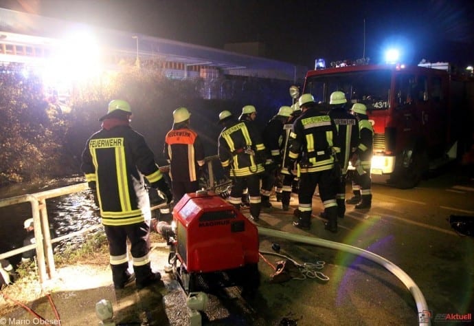 Vöhringen, Brand Vöhringen, Feuerwehr Vöhringen, Großbrand Wieland Vöhringen, Bsaktuell, Nachrichten