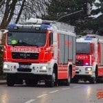 Dachstuhl eines ehemaligen Bauernhauses bei Brand zerstört