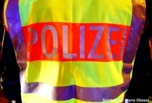 Warnweste Polizei Bayern