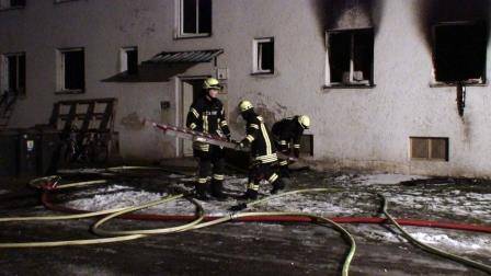 Brand in Obdachlosenwohnheim Günzburg