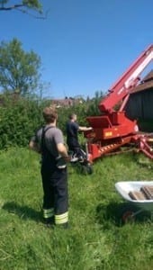Helfer Offingen Strumeinsatz