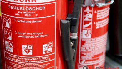 Feuerwehr Feuerlöscher