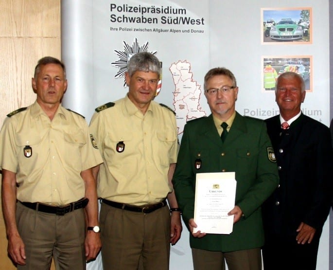 Werner Blaha Ruhestand Polizei