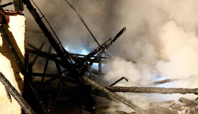Brand Burtenbach landwirtschaftliches Anwesen
