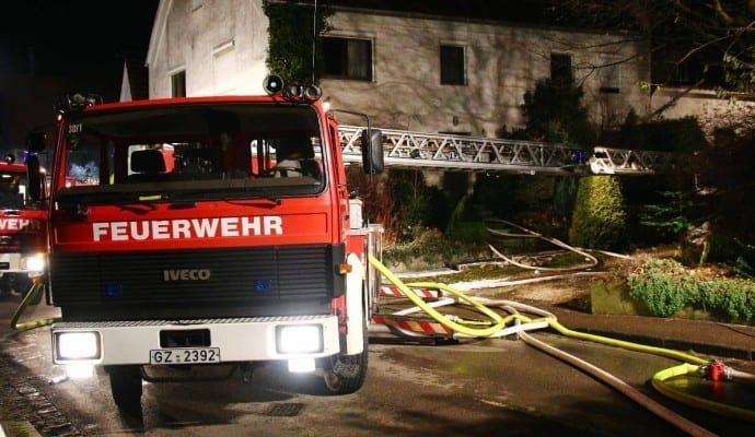 Brand Burtenbach landwirtschaftliches Anwesen