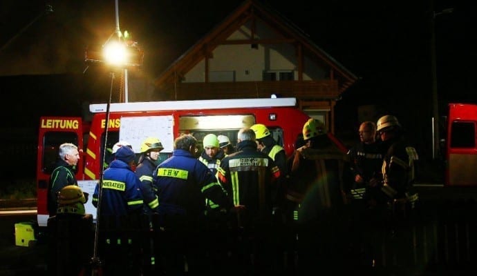 Brand Burtenbach landwirtschaftliches Anwesen