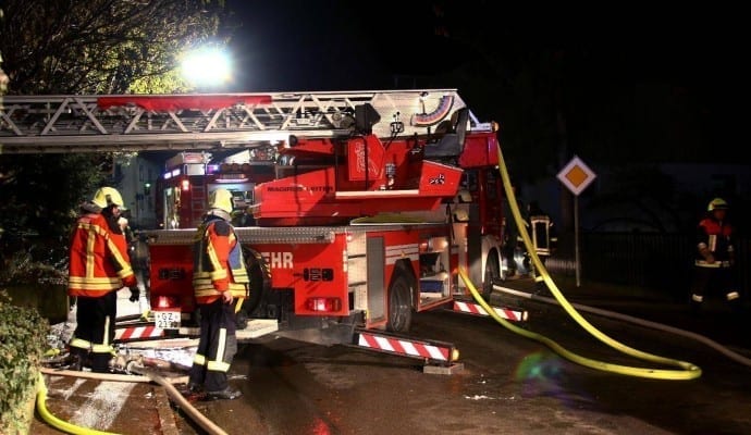 Brand Burtenbach landwirtschaftliches Anwesen