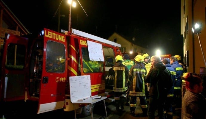 Brand Burtenbach landwirtschaftliches Anwesen