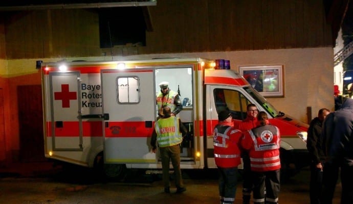 Brand Burtenbach landwirtschaftliches Anwesen