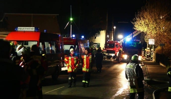Brand Burtenbach landwirtschaftliches Anwesen