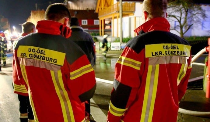 Brand Burtenbach landwirtschaftliches Anwesen