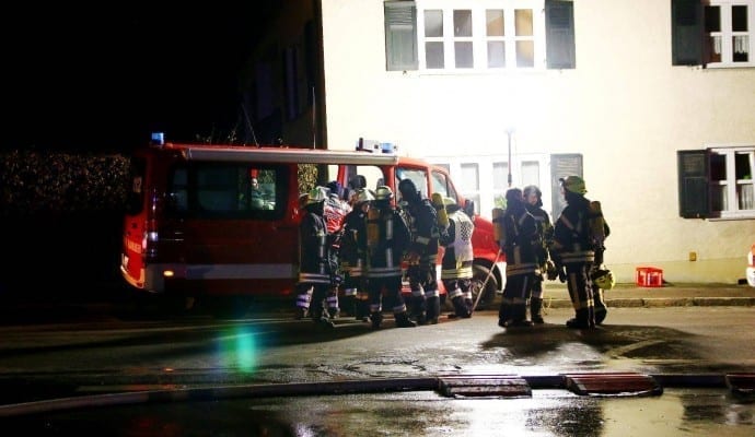 Brand Burtenbach landwirtschaftliches Anwesen