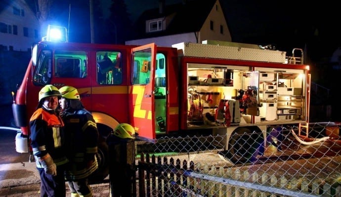 Brand Burtenbach landwirtschaftliches Anwesen