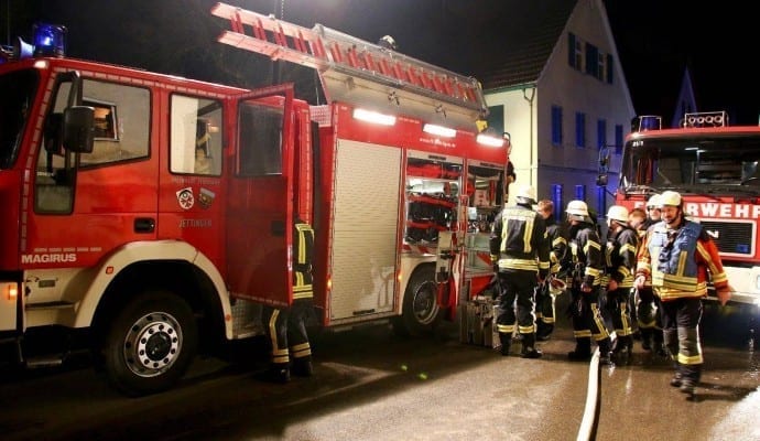 Brand Burtenbach landwirtschaftliches Anwesen
