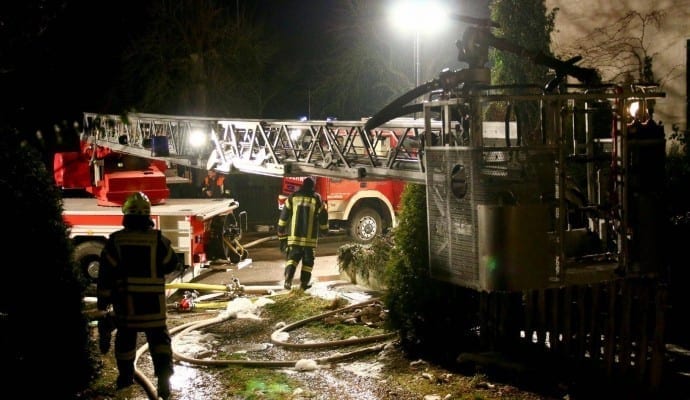 Brand Burtenbach landwirtschaftliches Anwesen