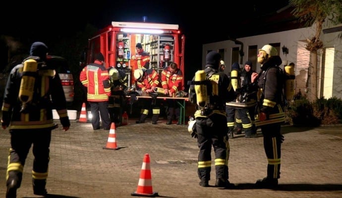 Brand Burtenbach landwirtschaftliches Anwesen
