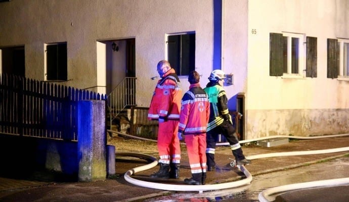 Brand Burtenbach landwirtschaftliches Anwesen