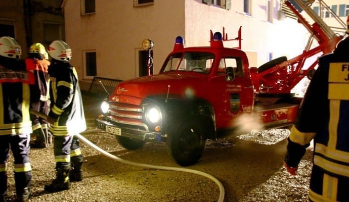 Brand Burtenbach landwirtschaftliches Anwesen