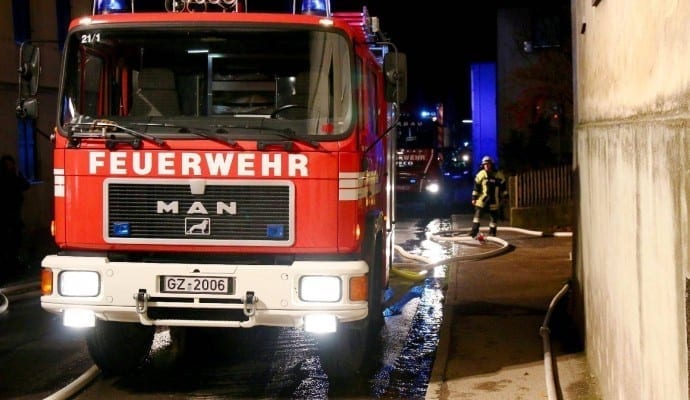 Brand Burtenbach landwirtschaftliches Anwesen