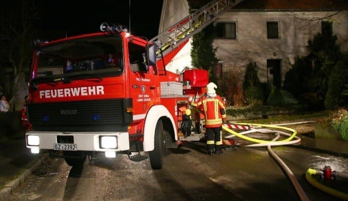 Brand Burtenbach landwirtschaftliches Anwesen