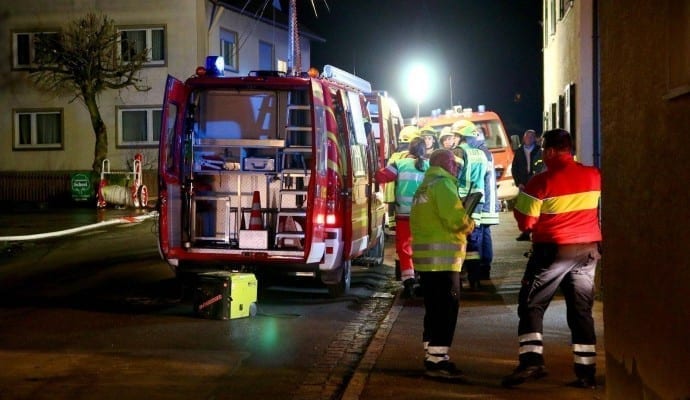 Brand Burtenbach landwirtschaftliches Anwesen