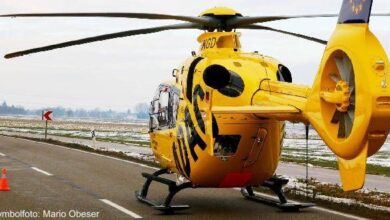 Rettungshubschrauber Christoph im Einsatz