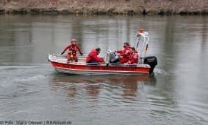 Vermisstensuche Guenzburg mit Boot auf der Donau