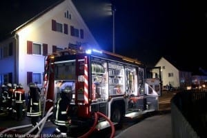 Brand Uttenhofen Stallgebäude