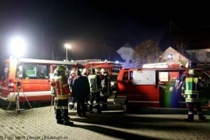 Brand Uttenhofen Stallgebäude