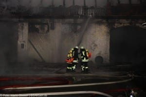 Brand Uttenhofen Stallgebäude