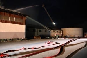 Brand Uttenhofen Stallgebäude