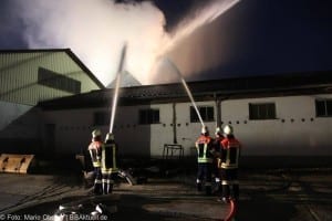 Brand Uttenhofen Stallgebäude