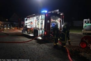 Brand Uttenhofen Stallgebäude