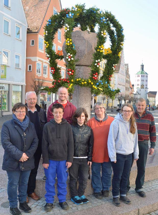 Osterbrunnen Guenzburg 2016
