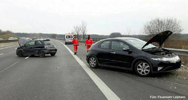 VerkehrsunfallAzwischenLeipheimundGünzburg