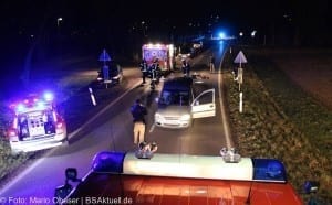 Schwer verletzt: PKW erfasst Fußgänger