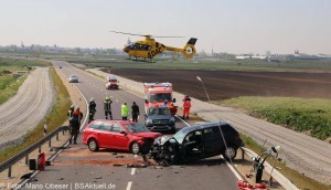 Verkehrsunfall Umgehung Seppach Röfingen am 30.04.2016 30