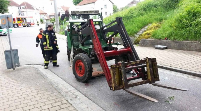 Traktor Offingen Unterführung 3