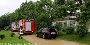 Blitzschlag Günzburg Reiterhof BKH