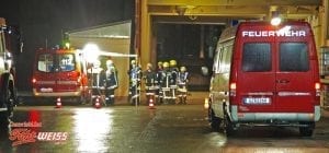 Arbeiter stürzt in Thannhausen in Kraftfuttermühle in Futtersilo