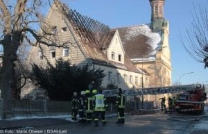 Brand Lauingen in ehemaliger Asylunterkunft